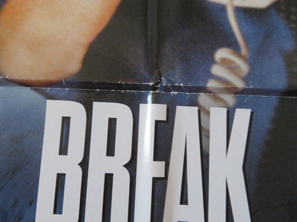 BREAK UP VIDEO DVD ONE SHEET FOLDED POSTER BRIGET FONDA KIEFER SUTHERLAND '98