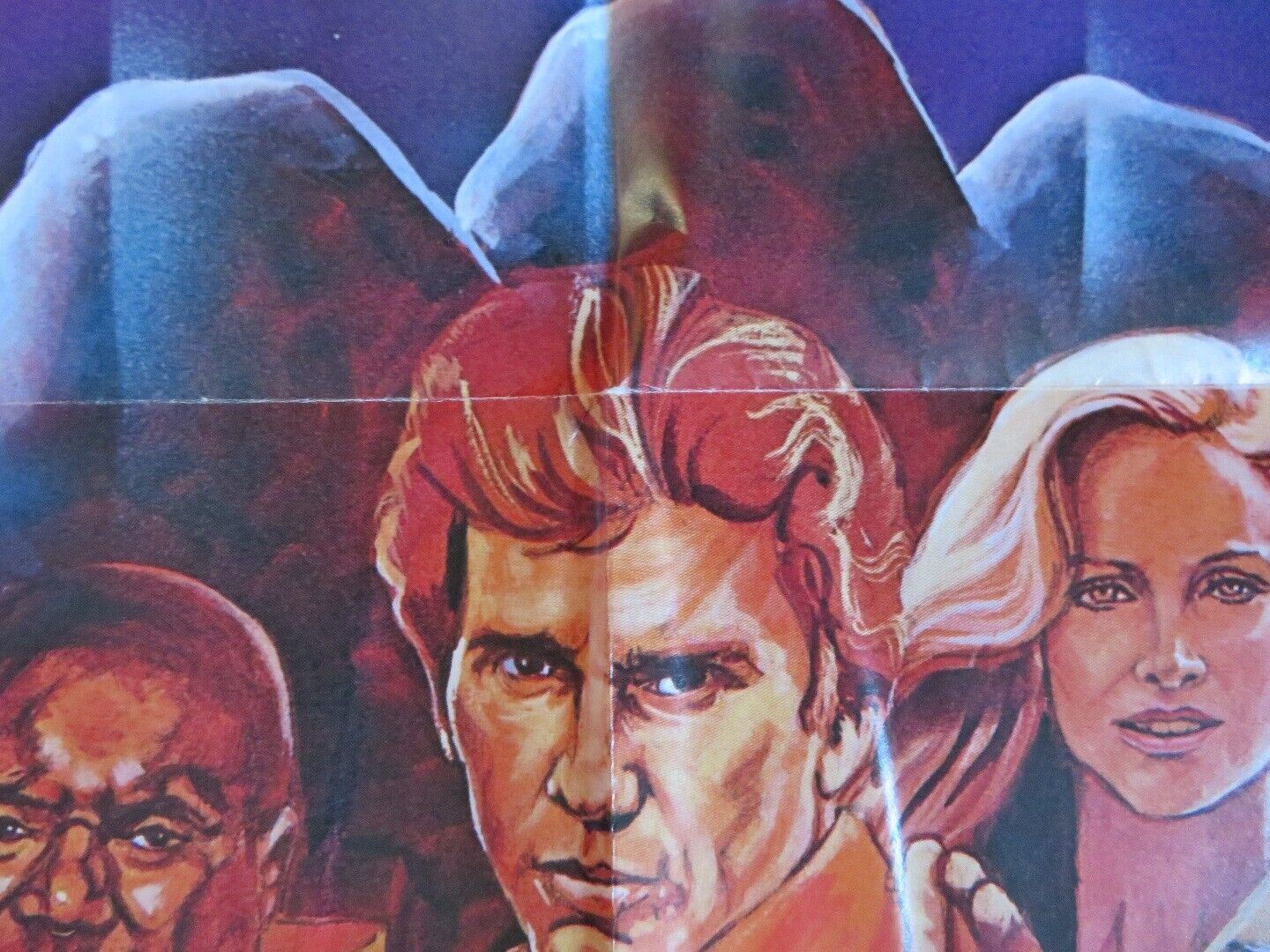 FORCE : FIVE  FOLDED US ONE SHEET POSTER JOE LEWIS RICHARD NORTON 1981