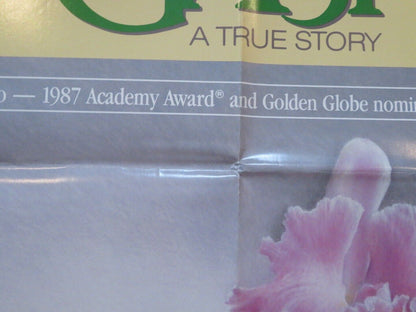 GABY - A TRUE STORY VIDEO VHS US ONE SHEET POSTER FOLDED NORMA ALEANDRO '87