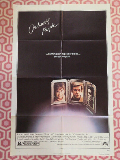 ORDINARY PEOPLE US ONE SHEET POSTER DONALD SUTHERLAND MARY TYLER MOORE 1980