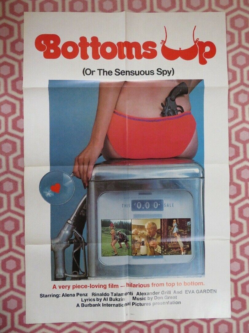 BOTTOMS UP US ONE SHEET POSTER ALENA PENZ RINALDO TALAMONTI 1974