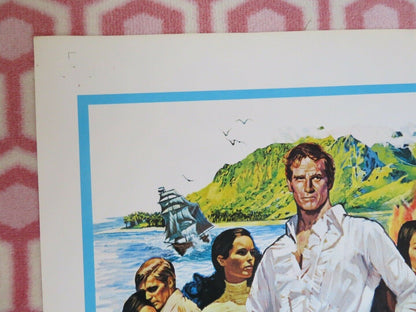 MASTER OF THE ISLANDS /The Hawaiians STYLE B US ONE SHEET POSTER C HESTON 1971