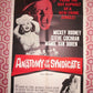 ANATOMY OF SYNDICATE / The Big Operator US ONE SHEET POSTER MICKEY ROONEY 1959