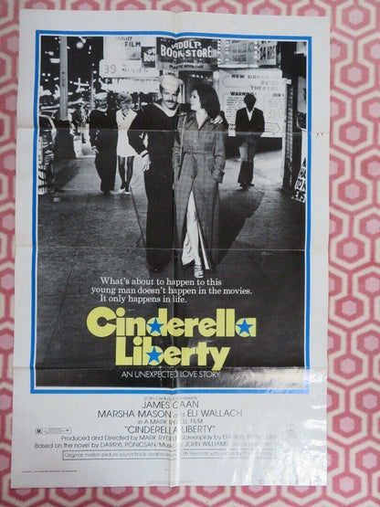 CINDERELLA LIBERTY US ONE SHEET POSTER JAMES CAAN MARSHA MASON 1974