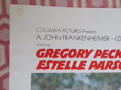 I WALK THE LINE  US ONE SHEET POSTER GREGORY PECK ESTELLE PARSONS 1970