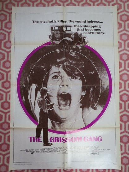 THE GRISSOM GANG US ONE SHEET POSTER KIM DARBY SCOTT WILSON 1971