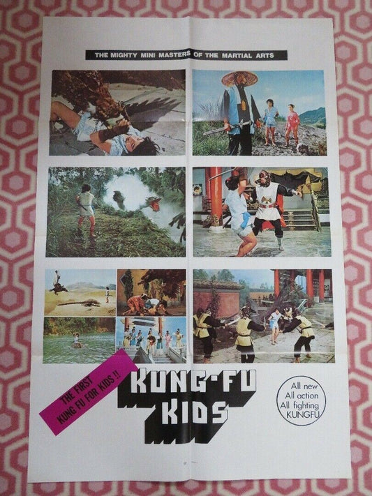 Young Dragons KUNG FU KIDS US ONE SHEET POSTER MEI-CHUN CHANG 1986