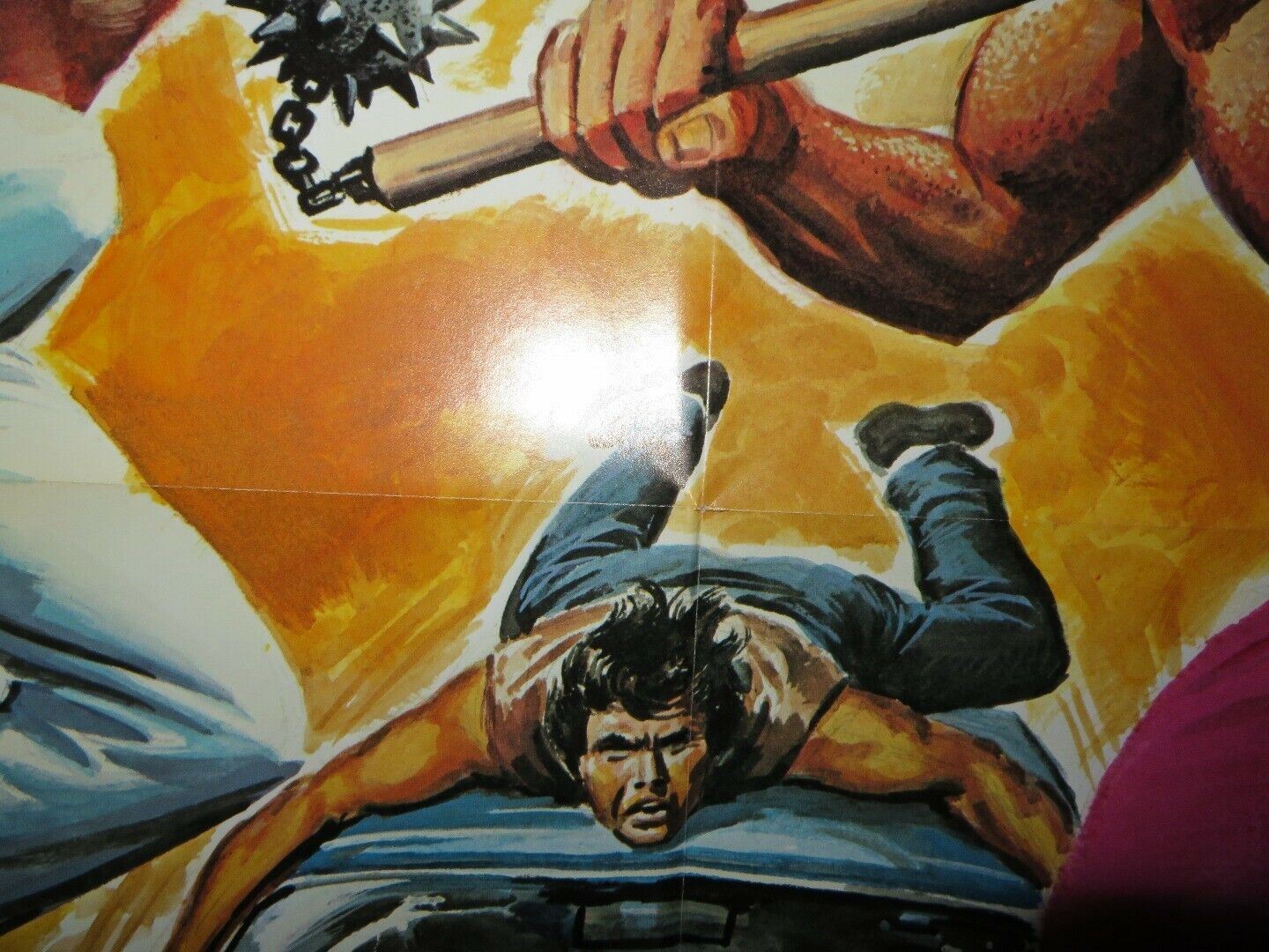 FIGHTING DRAGON VS. THE DEADLY TIGER/ Call Me Dragon US ONE SHEET POSTER 1980