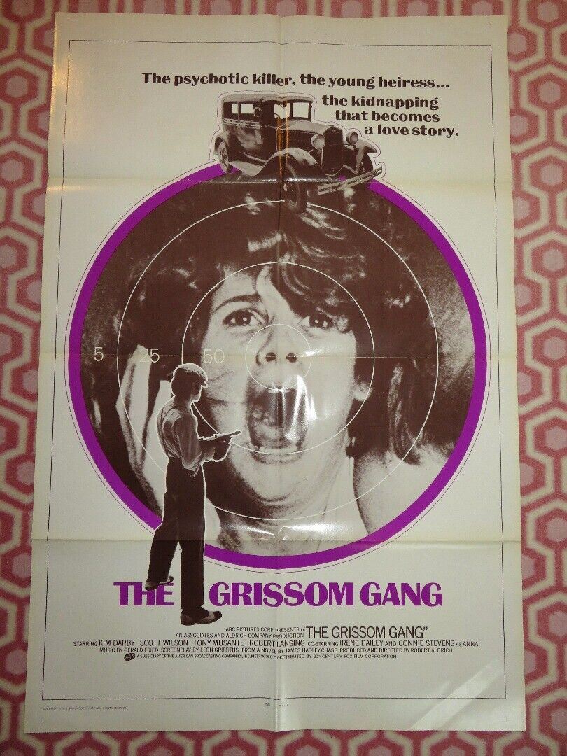 THE GRISSOM GANG STYLE A  US ONE SHEET POSTER KIM DARBY SCOTT WISON 1971