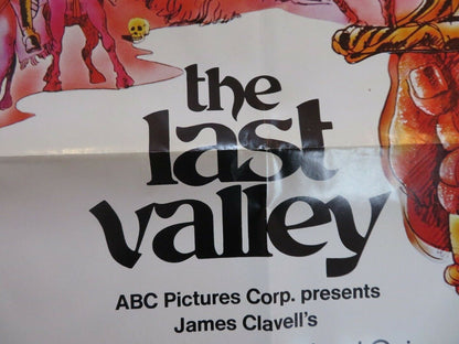 THE LAST VALLEY STYLE A  US ONE SHEET POSTER MICHAEL CAINE  OMAR SHARIF 1970