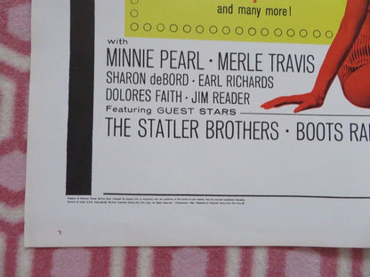 THAT TENNESSEE BEAT US ONE SHEET POSTER MINNIE PEARL MERLE TRAVIS 1966