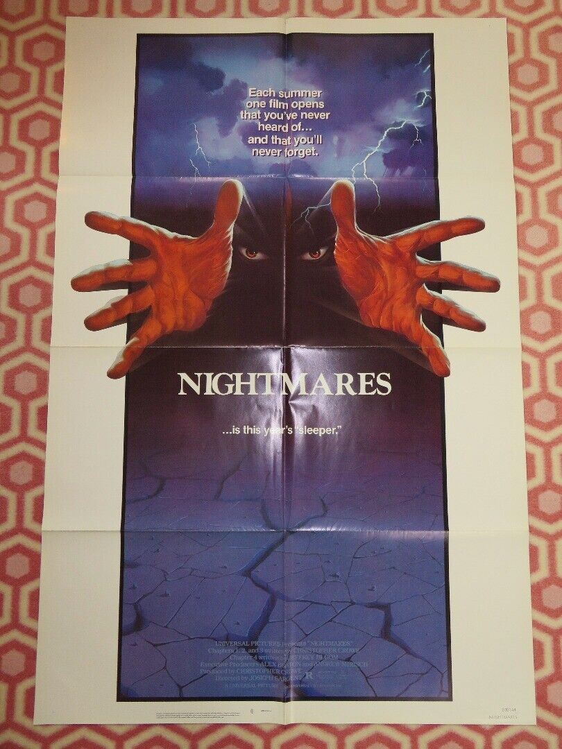 NIGHTMARES/ Stage Fright US ONE SHEET POSTER CHRISTOPHER CROWE 1983