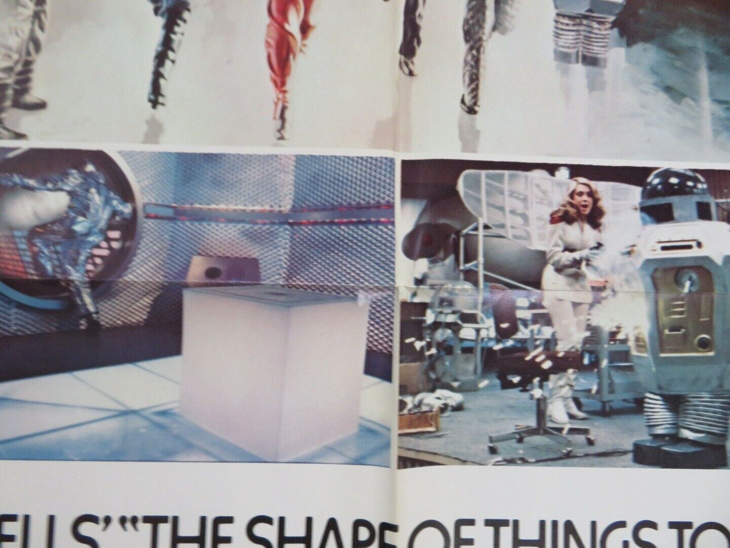 THE SHAPE OF THINGS TO COME  US ONE SHEET POSTER H.G.WELLS JACK PALANCE 1979