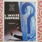 L'INVITE SURPRISE  BELGIUM (21"x14") POSTER VICTOR LANOUX ERIC BLANC 1989