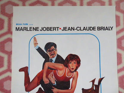 JULIE NOT-DE-COLLE / Julie Gluepot BELGIUM (21"x13") POSTER MARLENE JOBERT 1977