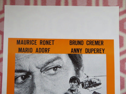 SANS SOMMATION / Without Warning BELGIUM POSTER BRUNO CREMER 1973