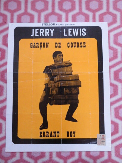 ERRANT BOY BELGIUM (17.5"x14") POSTER JERRY LEWIS 1961