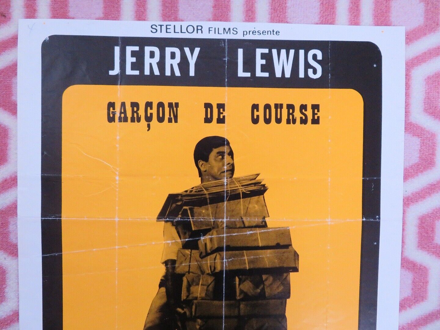 ERRANT BOY BELGIUM (17.5"x14") POSTER JERRY LEWIS 1961