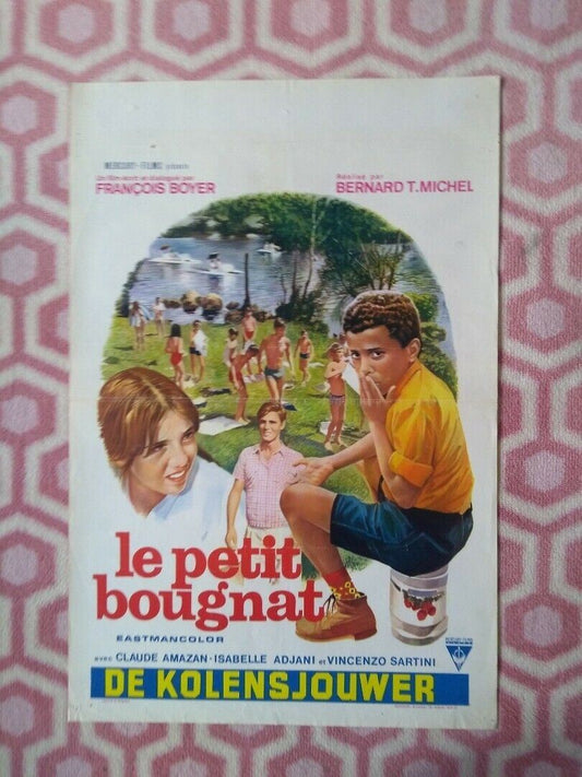 LE PETIT BOUGNAT BELGIUM (21.5"x14") POSTER CLAUDE AMAZAN ISABELLE ADJANI 1970