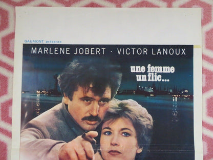 UNE SALE AFFAIRE BELGIUM (21.5"x14.5") POSTER VICTOR LANOUX  MARLENE JOBERT 1981