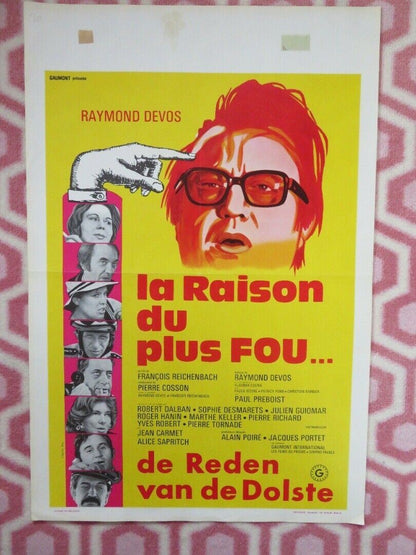 LA RAISON DU PLUS FOU.../ The Right of the Maddest BELGIUM (21.5"x14.5") POSTER