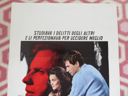 IL LADRO DI CRIMINI/ Crime Thief ITALIAN LOCANDINA (27.5"x 13") POSTER 1969