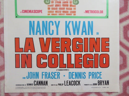 LA VERGINE IN COLLEGIO / Tamahine ITALIAN LOCANDINA (27.5"x 13") POSTER 1964