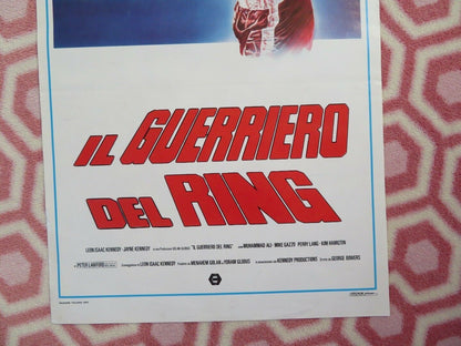 IL GUERELIERO DEL RING CANNON ITALIAN LOCANDINA (27.5"x 13")POSTER J KENNEDY '81