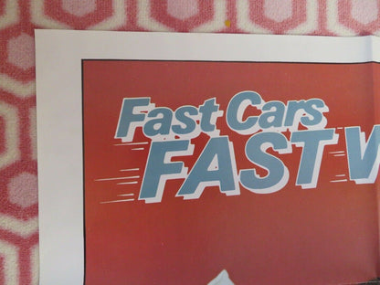 FAST CAR FAST WOMEN ADULT FOLDED US ONE SHEET POSTER KAY PARKER 1981