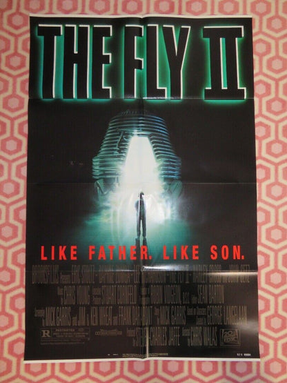 FLY II FOLDED US ONE SHEET POSTER ERIC STOLTZ CHRIS WALAS 1989