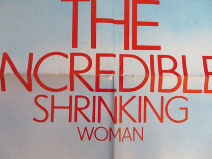 THE INCREDIBLE SHRINKING WOMAN FOLDED US ONE SHEET POSTER CHARLES GRODIN 1980