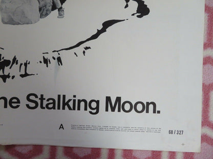 THE STALKING MOON  FOLDED US ONE SHEET POSTER GREGORY PECK 1968