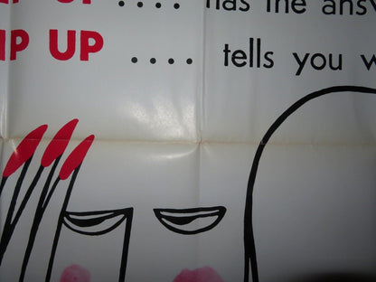 SLIP UP ADULT FOLDED US ONE SHEET POSTER (45"x29.5") DARBY LLOYD RAINS 1975