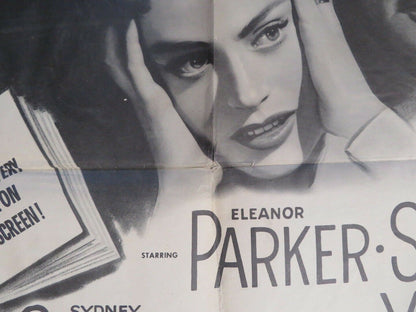 WOMAN IN WHITE FOLDED US ONE SHEET POSTER ELEANOR PAKER ALEXIS SMITH 1948