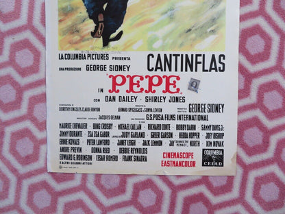 PEPE ITALIAN LOCANDINA (27.5"x13") POSTER CANTINFLAS DAN DAILEY 1961