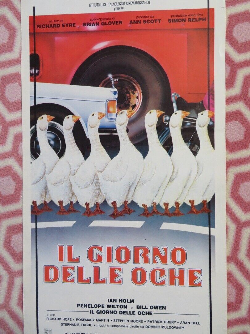 IL GIORNO DELLE OCHE/ Singleton's Pluck ITALIAN LOCANDINA (27.5"x13") POSTER '84