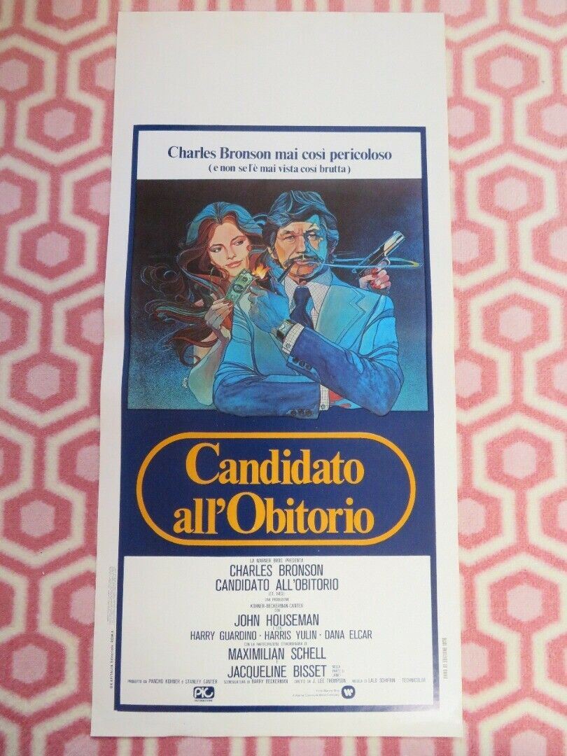 CANDIDATO ALL'OBITORIO / St. Ives ITALIAN LOCANDINA (27.5"x13") POSTER 1976