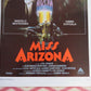 MISS ARIZONA ITALIAN LOCANDINA (27.5"x13") POSTER MARCELLO MASTOIANNI 1988