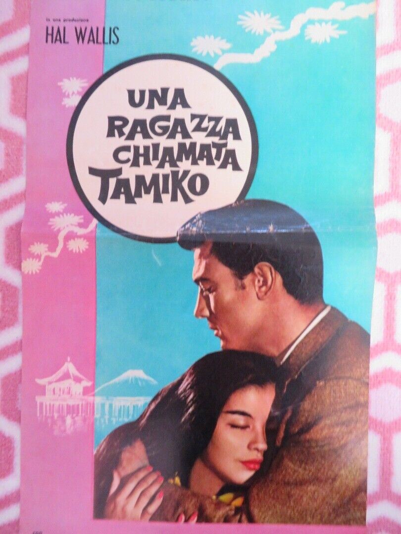 UNA RAGAZZA CHIAMATA TAMIKO ITALIAN LOCANDINA (27"x12") POSTER 1962