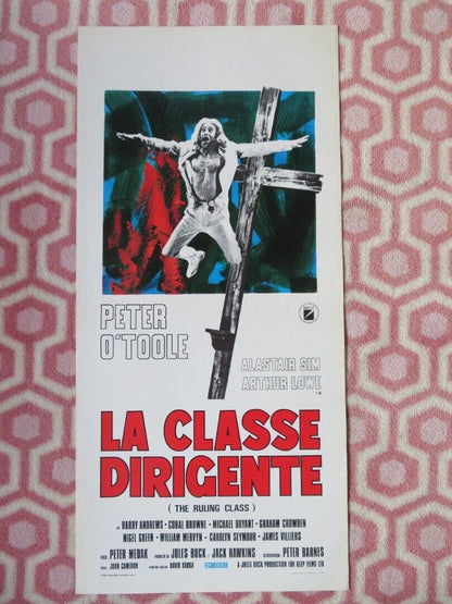 LA CLASSE DIRIGENTE / THE RULING CLASS ITALIAN LOCANDINA (27.5"x13") POSTER 1973