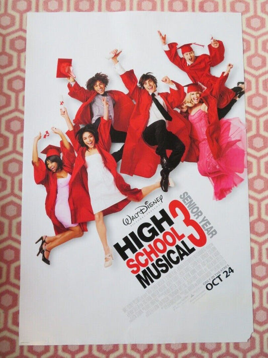 HIGH SCHOOL MUSICAL 3  US ONE SHEET ROLLED POSTER  DISNEY ZAC EFRON 2008