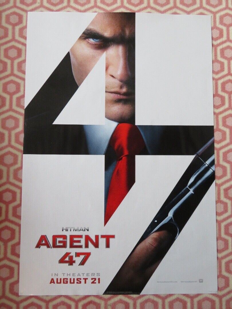 HITMAN: AGENT 47 VERSION B US ONE SHEET ROLLED POSTER DAN BAKKEDAHL 2015