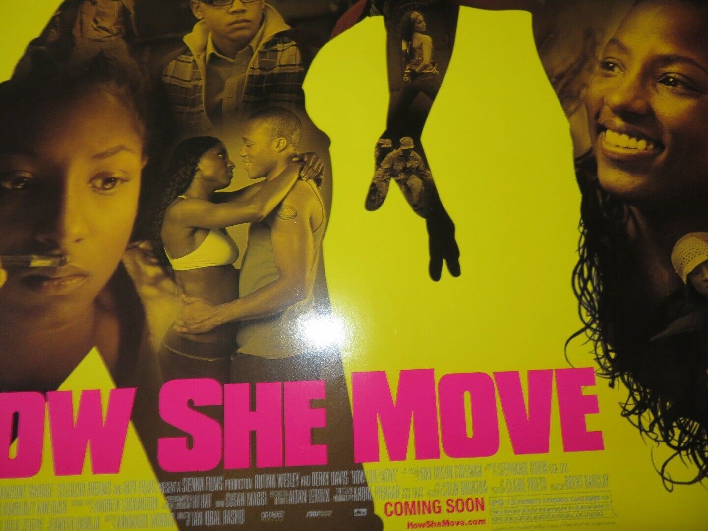 HOW SHE MOVE US ONE SHEET ROLLED POSTER TRE ARMSTRONG 2007