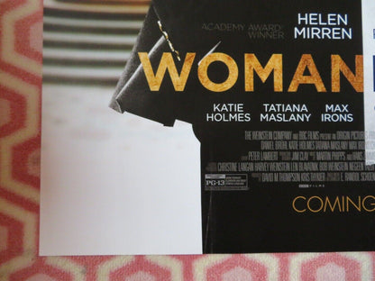 WOMAN IN GOLD US ONE SHEET ROLLED POSTER RYAN REYNOLDS HELEN MIRREN 2015