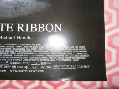 THE WHITE RIBBION US ONE SHEET ROLLED POSTER MICHAEL HANEKE 2009