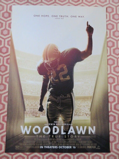 WOODLAWN US ONE SHEET ROLLED POSTER SEAN ASTIN NIC BISHOP 2015