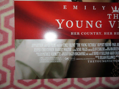 THE YOUNG VICTORIA  US ONE SHEET ROLLED POSTER EMILY BLUNT 2009