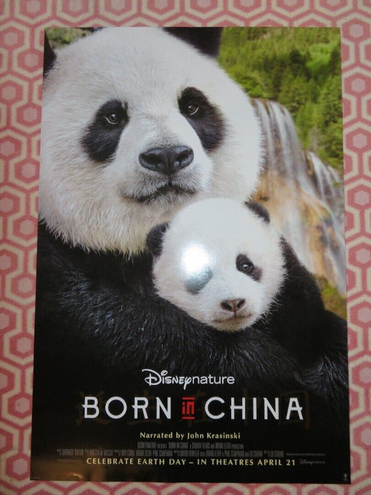 BORN IN CHINA  US ONE SHEET ROLLED POSTER DISNEY JOHN KRASINSKI 2016