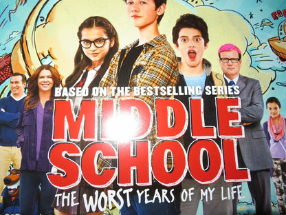 MIDDLE SCHOOL: THE WORST YEARS OF MY LIFE US ONE SHEET ROLLED POSTER 2016