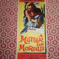 A MATTER OF MORALS US INSERT (14"x 36") POSTER PATRICK O'NEAL MOGENS WIETH 1960